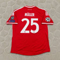 Thomas Müller Bayern Munich 2013 Champions League Final Jersey Trikot Soccer Shirt