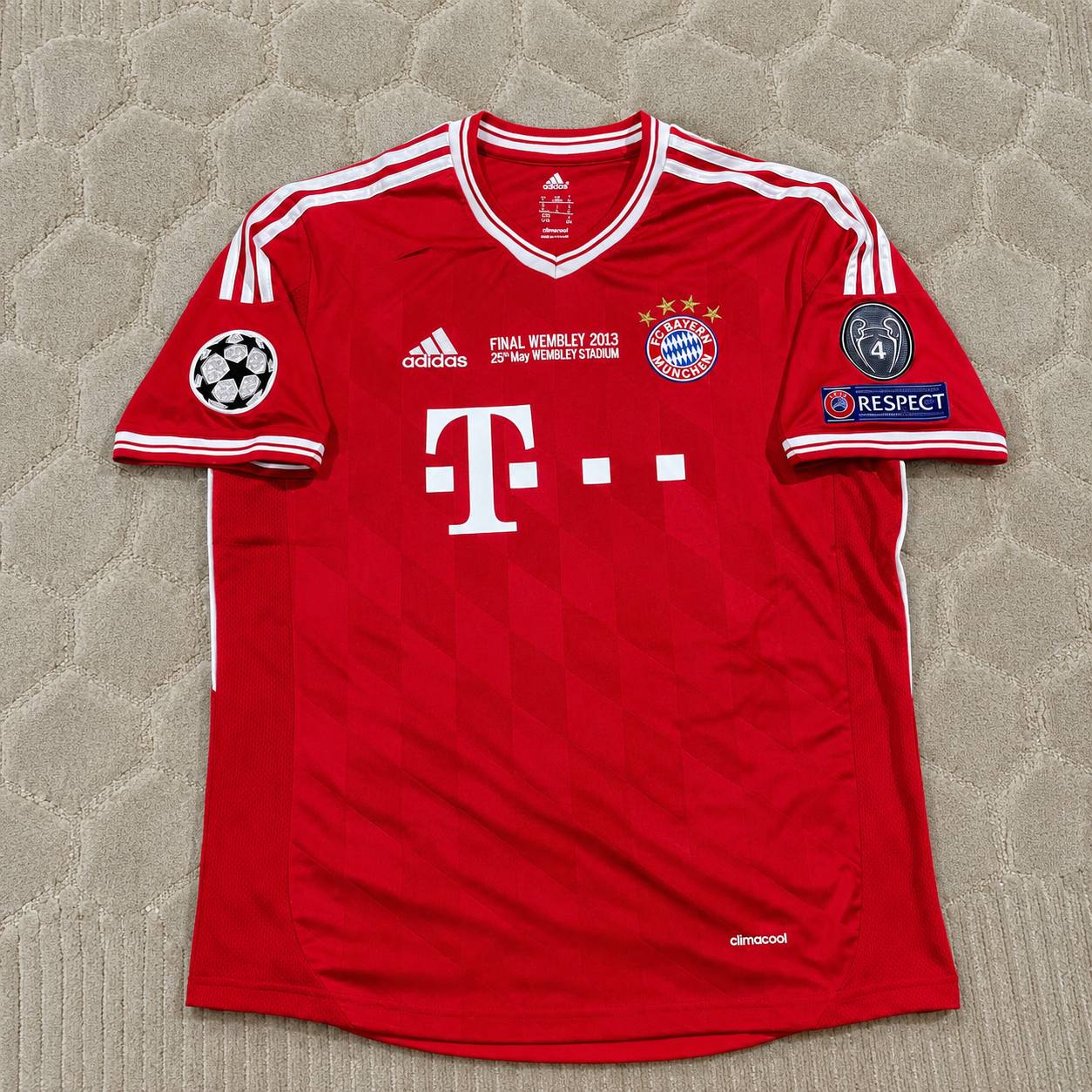 Thomas Müller Bayern Munich 2013 Champions League Final Jersey Trikot Soccer Shirt