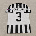 Giorgio Chiellini 3 Juventus 2014 2015 Retro Football Jersey Kit