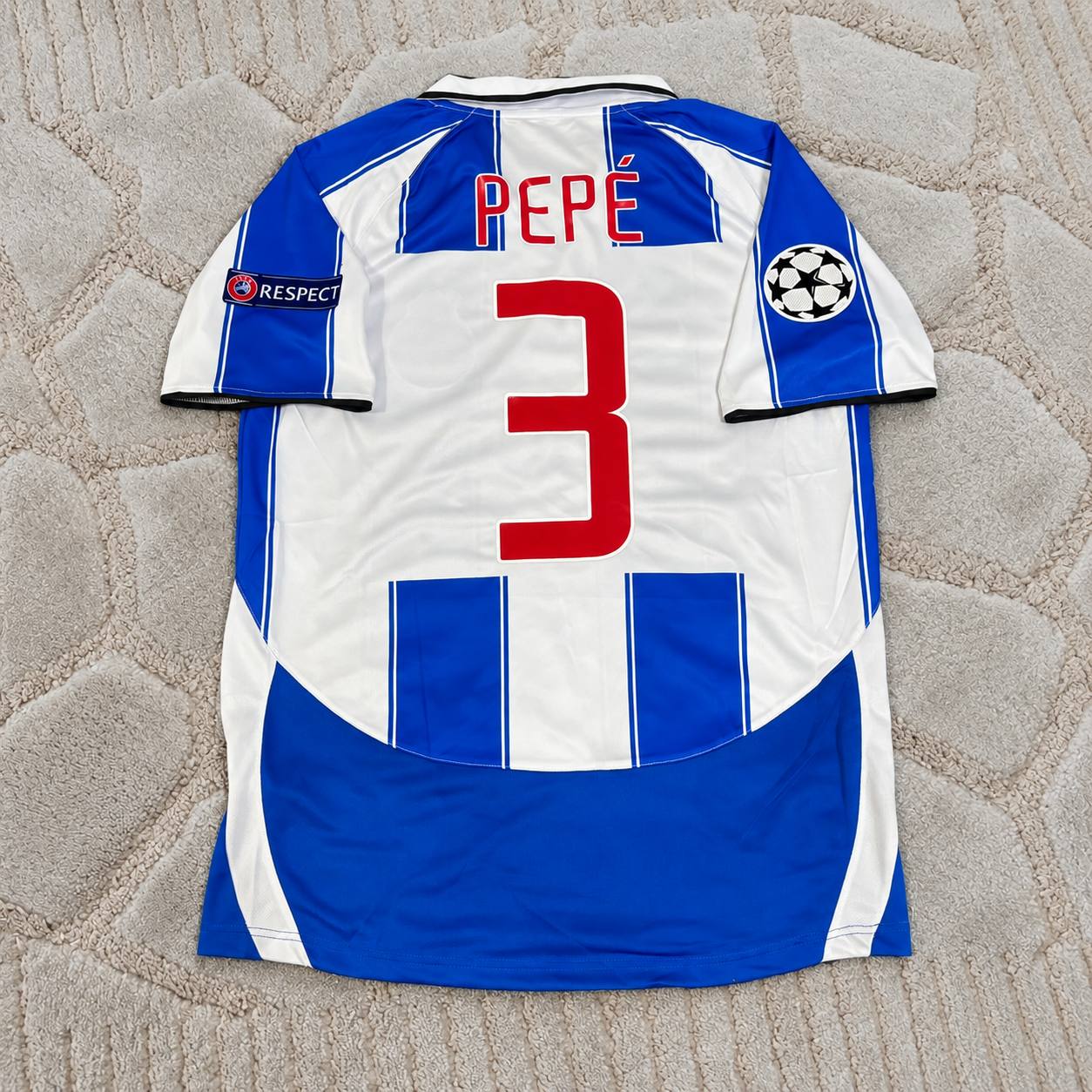 Pepe 3- Porto Retro Football Jersey