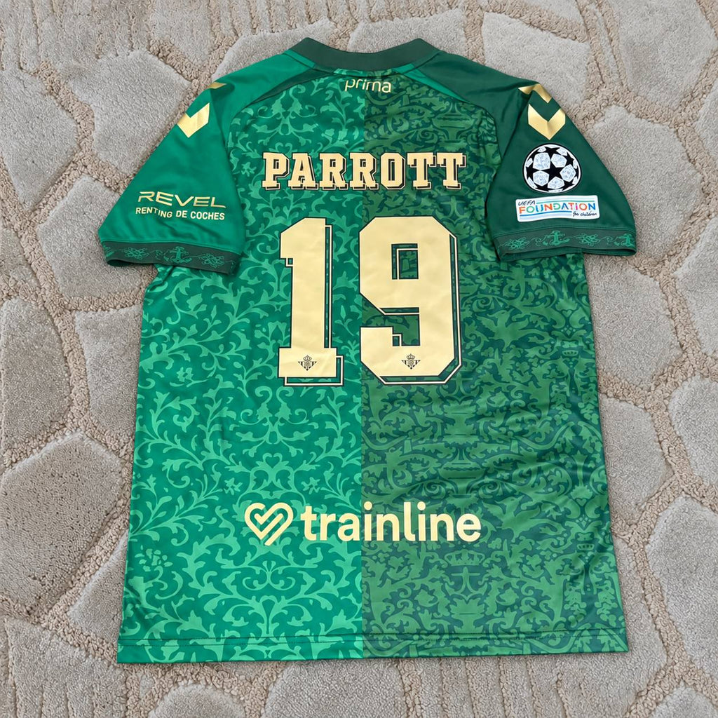 Troy Parrott Real Betis 2027 Awat New Season Champions League Patch Football Jersey Trikot Maillot