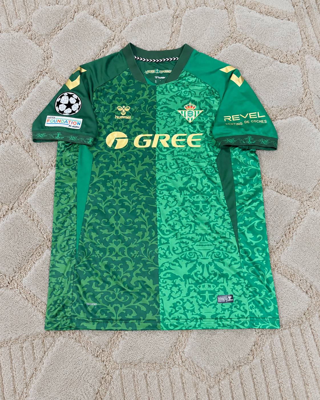 Troy Parrott Real Betis 2027 Awat New Season Champions League Patch Football Jersey Trikot Maillot