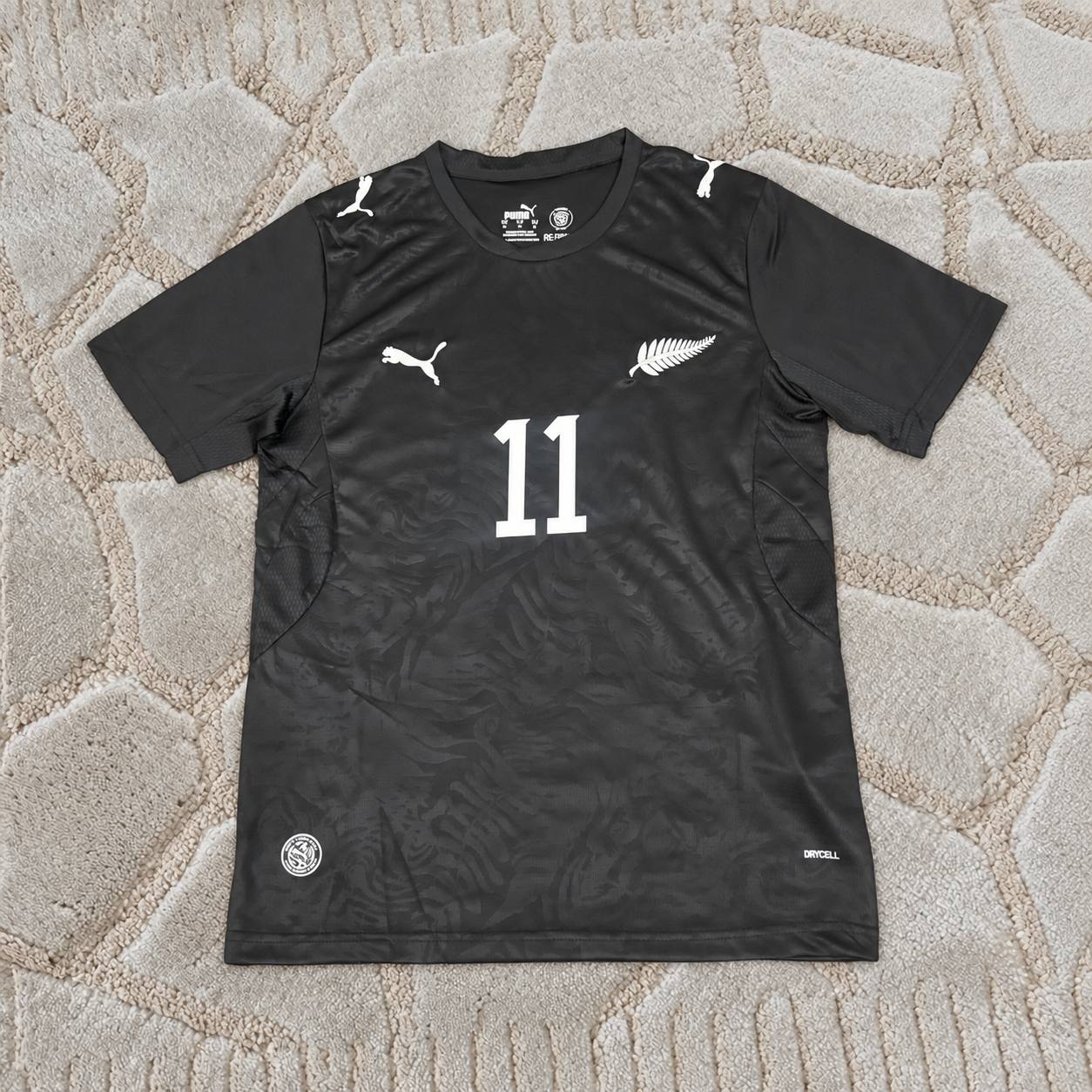 Elijah Just New Zealand World Cup 2026 Away Football Jersey Shirt Trikot Maillot