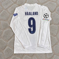 Erling Haaland #9 Manchester City 2026-27 Third New Season Long Sleeve Champions League Patch Jersey Trikot Maillot Soccer Shirt