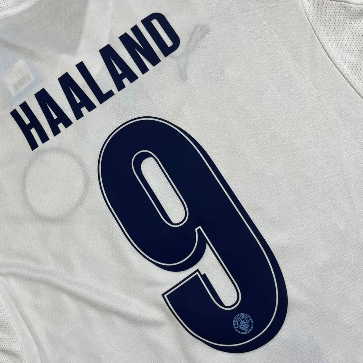 Erling Haaland #9 Manchester City 2026-27 Third New Season Long Sleeve Champions League Patch Jersey Trikot Maillot Soccer Shirt