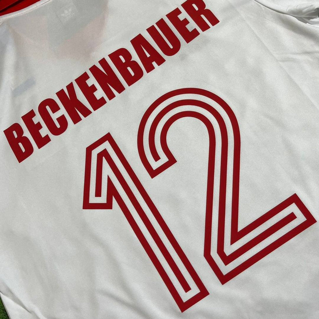 Franz Beckenbauer Hamburger SV Retro Heimtrikot 80-81 Rot Fußball Trikot