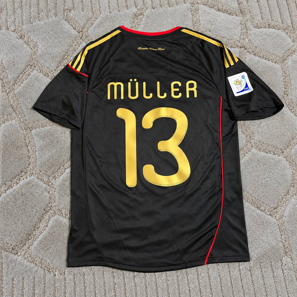 Thomas Müller - Germany Deutschland 2010 World Cup Black Jersey Trikot