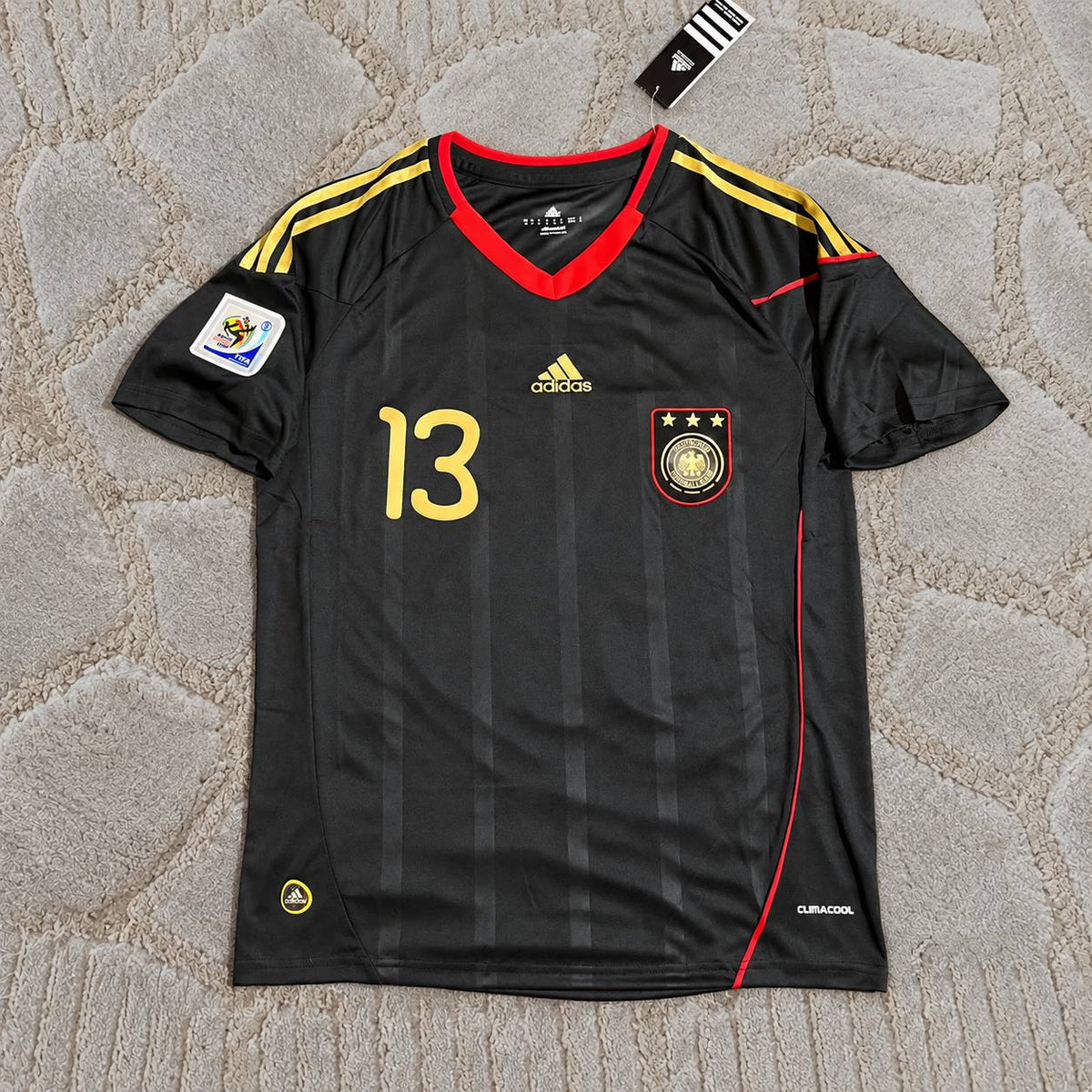 Thomas Müller - Germany Deutschland 2010 World Cup Black Jersey Trikot