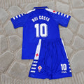 Rui Costa Fiorentina 1998 Season Home Purple Retro Kids Kit Jersey Trikot