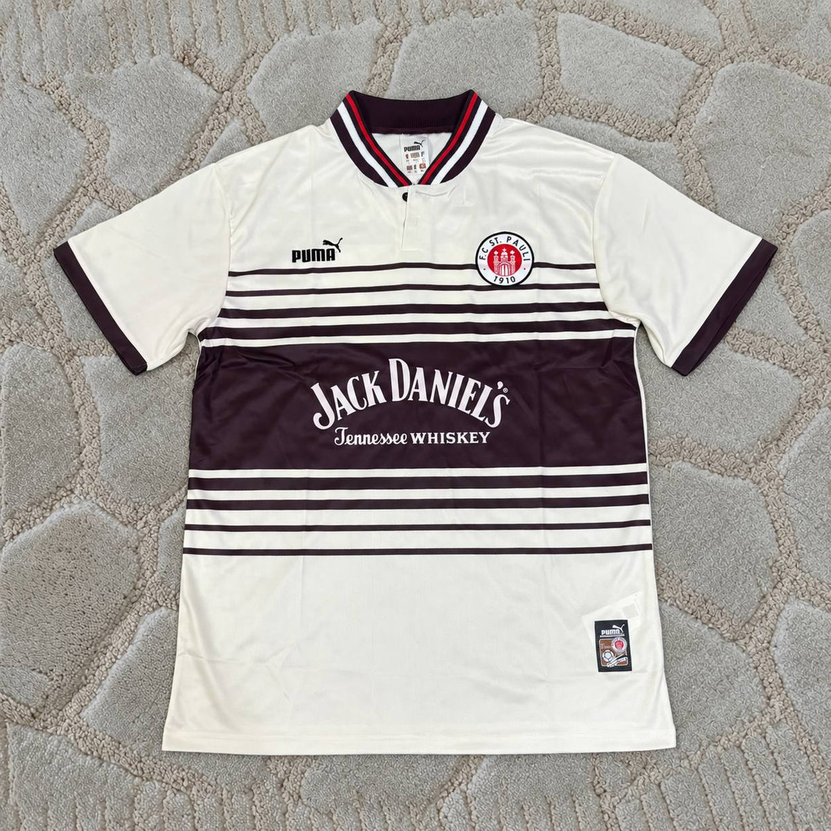 Fabian Boll St. Pauli Special Retro Football Trikot Jersey
