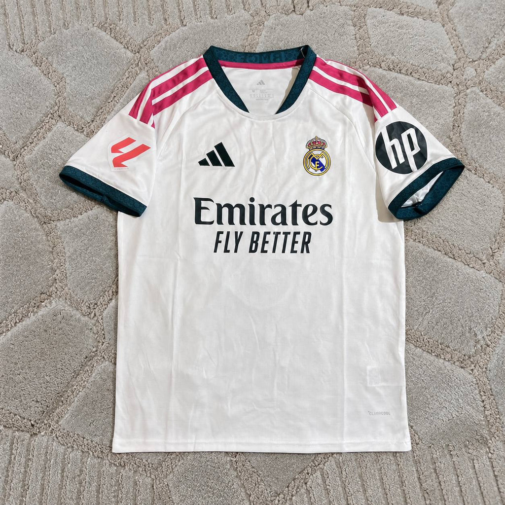 Jude Bellingham Real Madrid 2026/2027 New Season Home White Jersey Maillot Trikot Soccer Shirt