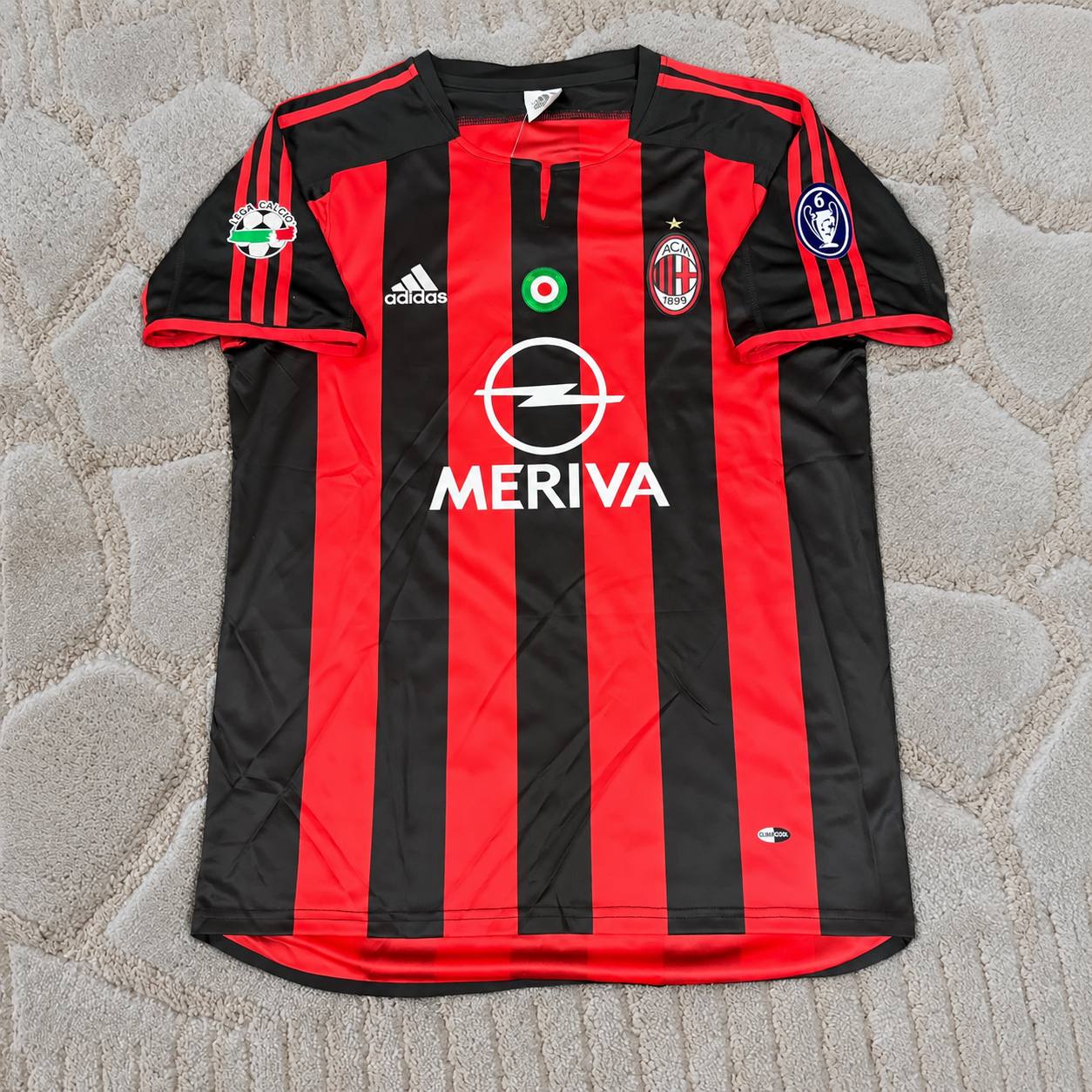 Fernando Redondo 5 Milan 2003/2004 Home Retro Football Jersey