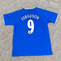 Duncan Ferguson #9 Everton Fc Blue Retro Football Jersey
