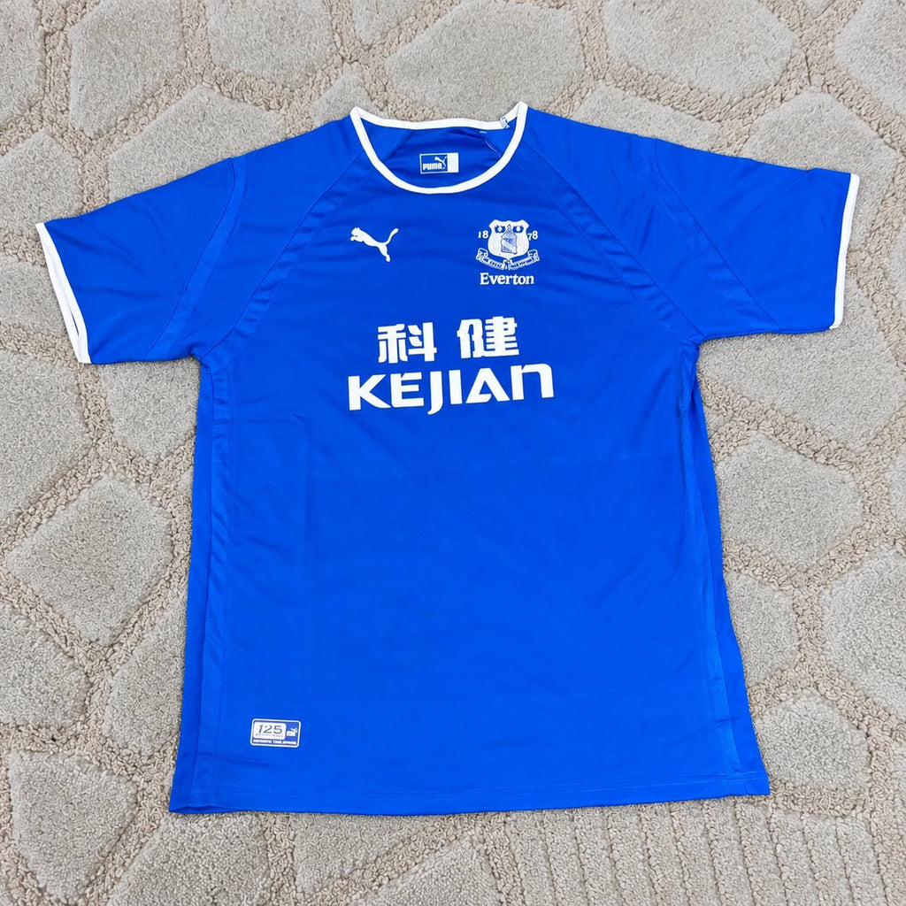 Duncan Ferguson #9 Everton Fc Blue Retro Football Jersey