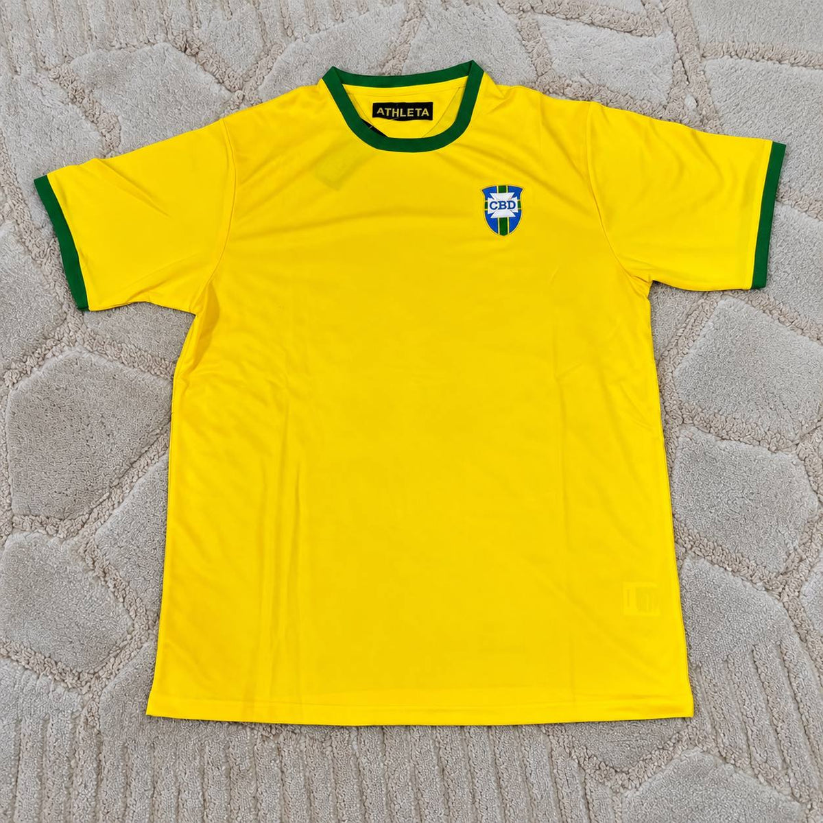 Ze Roberto Brazil Retro Home Football Jersey Trikot Maillot