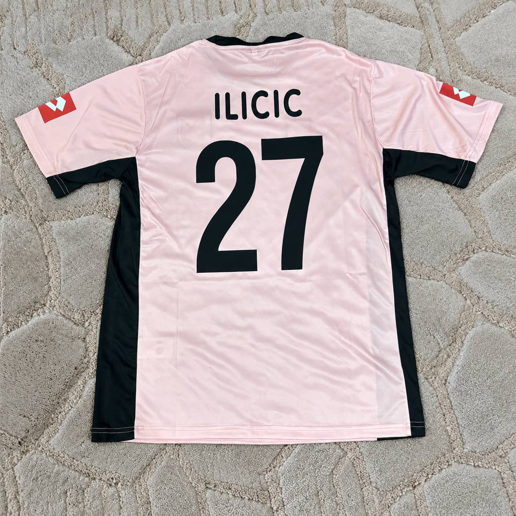 Josip Ilicic Palermo FC Pink Retro Football Jersey Trikot Maillot