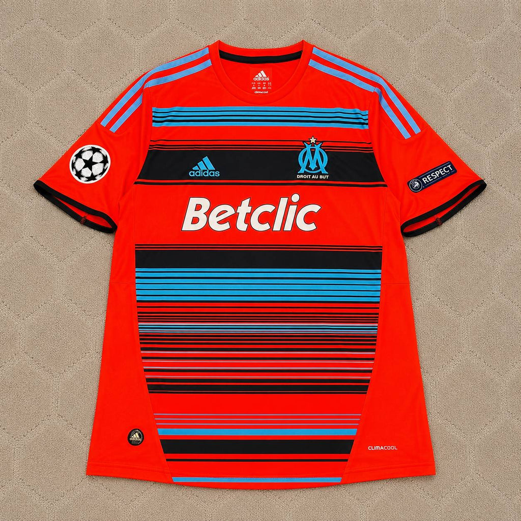 Djibril Cisse Marseille Retro Football Jersey Kit