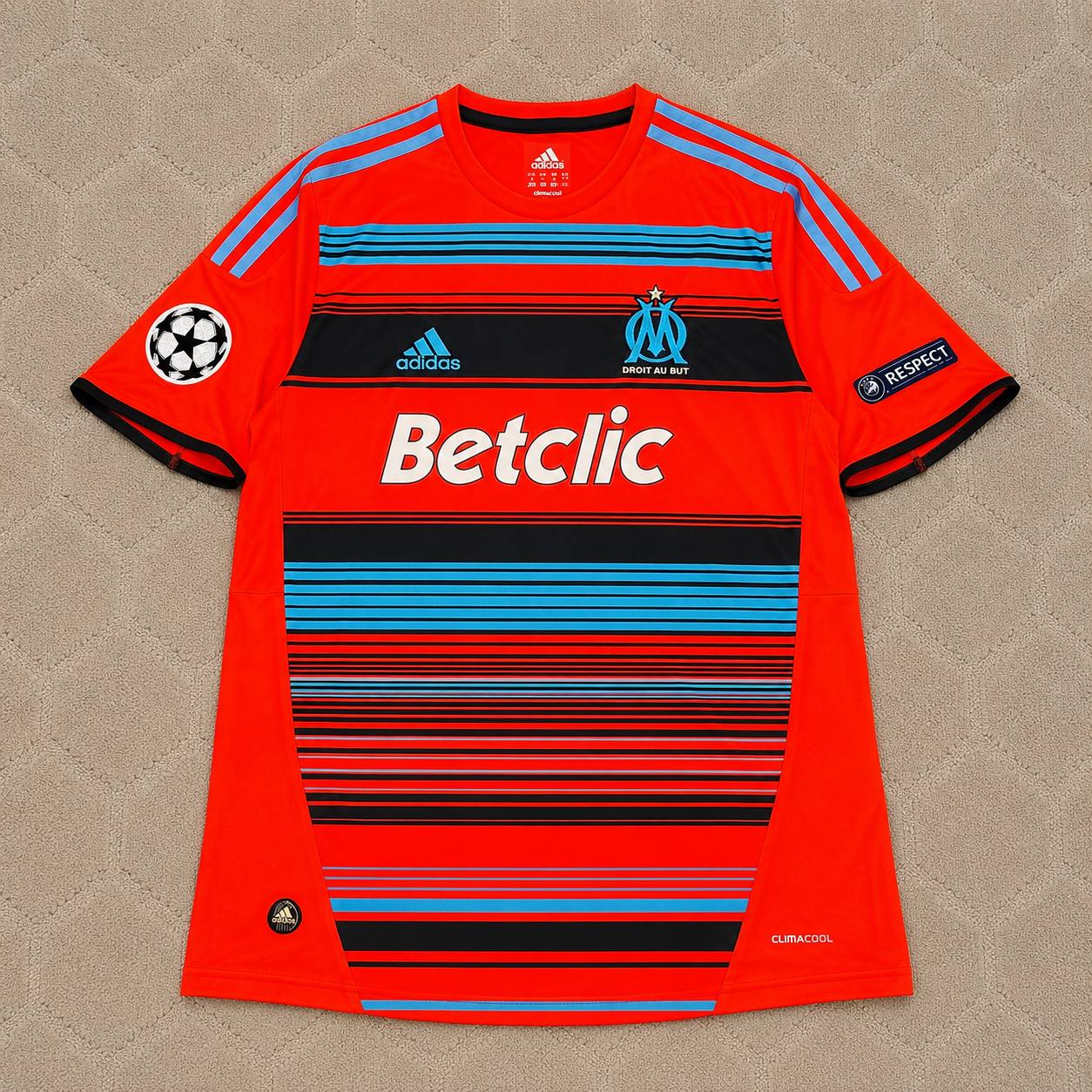 Djibril Cisse Marseille Retro Football Jersey Kit