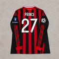 Kevin-Prince Boateng Milan 2009 2011 Retro Long Sleeve Jersey Maillot Trikot Maglia