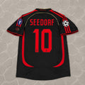 Clarence Seedorf 10  – AC Milan 2006–2007 Retro Kit Jersey – | Trikot | Maillot | Maglia Soccer Shirt