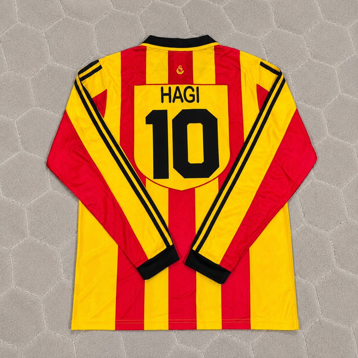 Gheorghe Hagi Galatasaray 1999-2000 Long Sleeve Retro Football Jersey