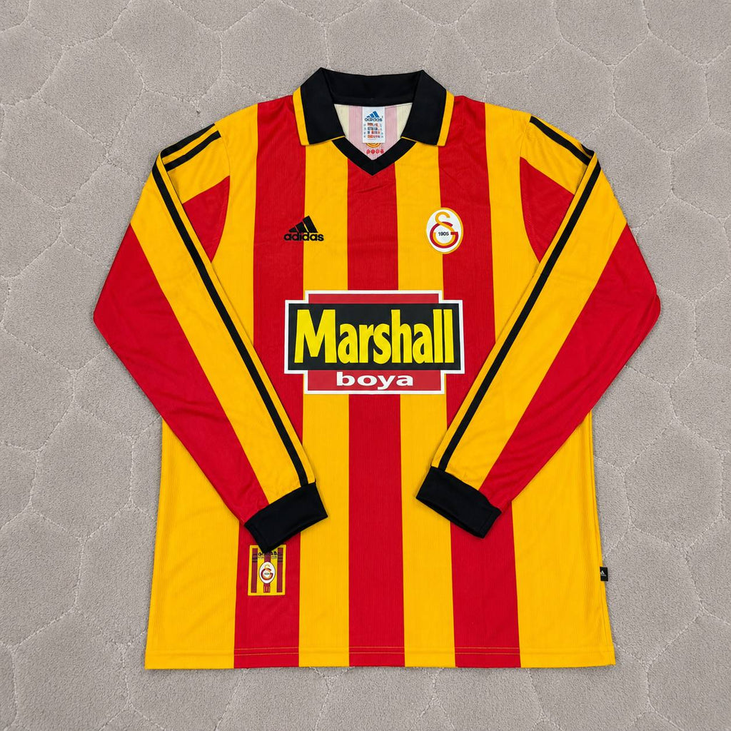 Gheorghe Hagi Galatasaray 1999-2000 Long Sleeve Retro Football Jersey