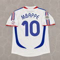 Kylian Mbappe France Commemorative White Retro Kit – | Trikot | Maillot