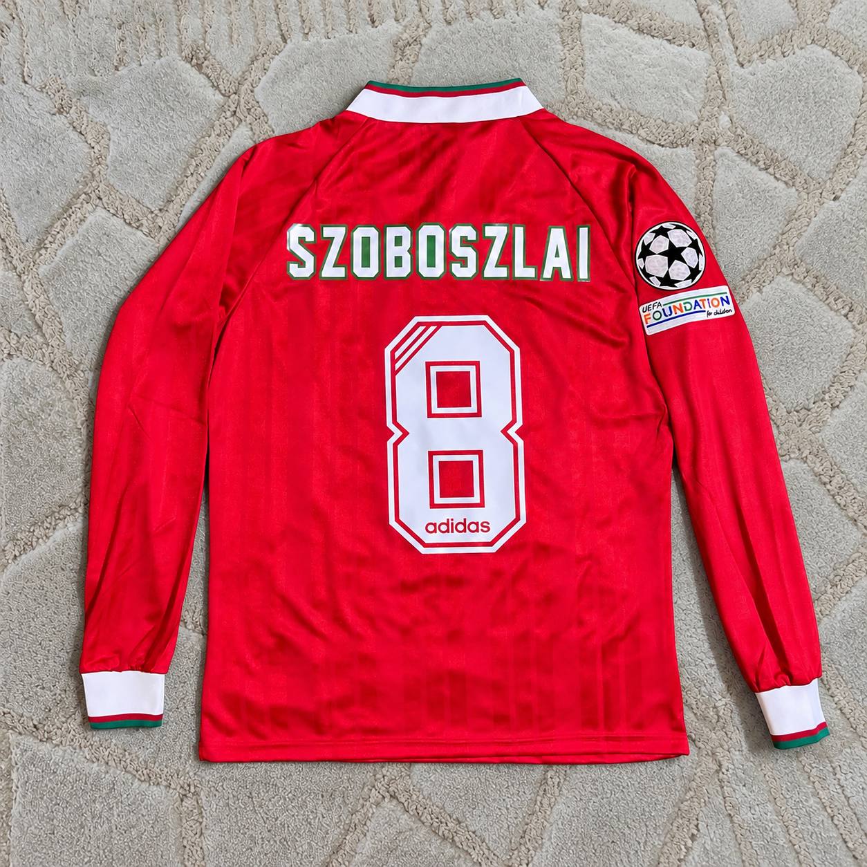 Dominik Szoboszlai Liverpool Long Sleeve Retro Kit Jersey Trikot Maillot Soccer Shirt