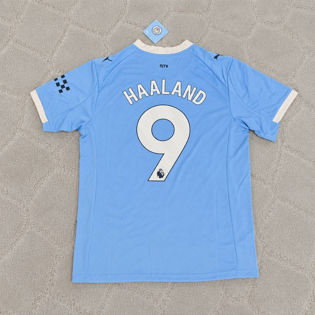 Erling Haaland Manchester City Home New Season 2026 Jersey Trikot Maillot Soccer Shirt