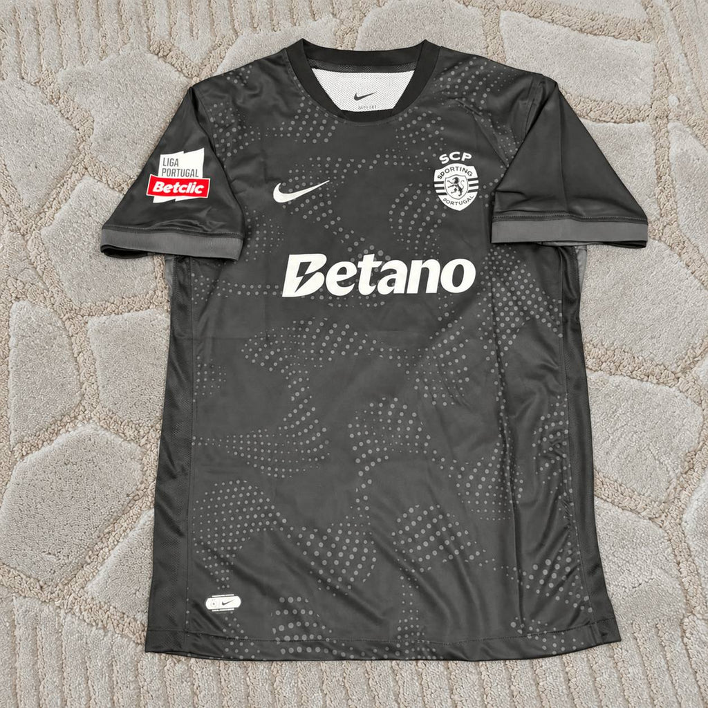 Sporting Cp 2025/2026 Away Black Jersey