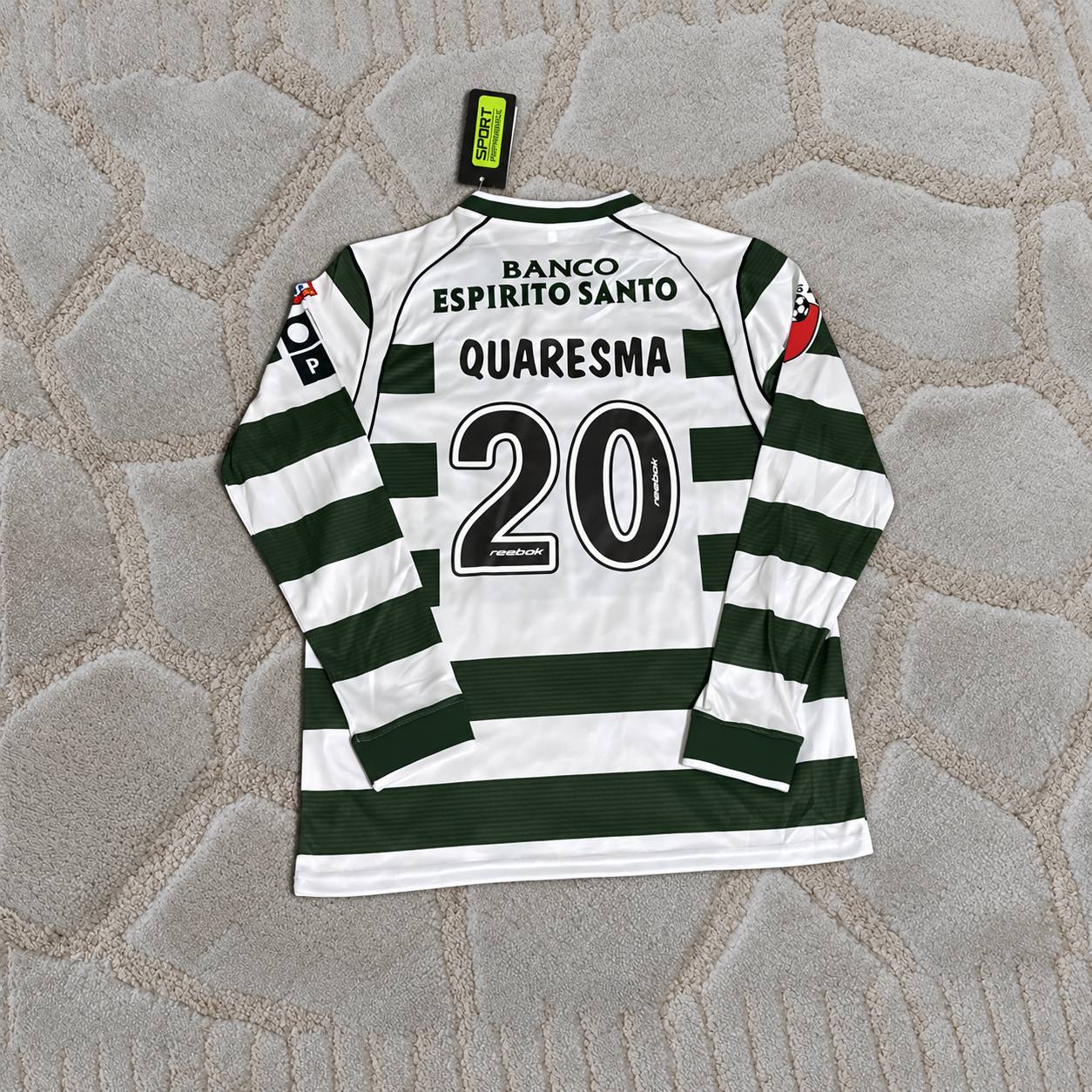 Ricardo Quaresma Sporting Lisbon Retro Football Jersey Kit