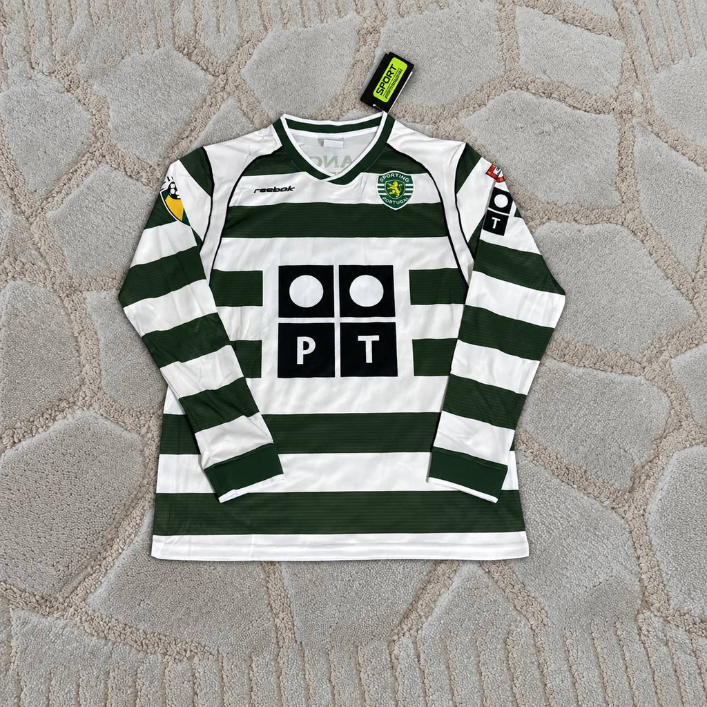 Ricardo Quaresma Sporting Lisbon Retro Football Jersey Kit