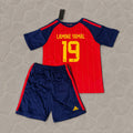 Lamine Yamal Spain 2026 World Cup Kids Football Jersey