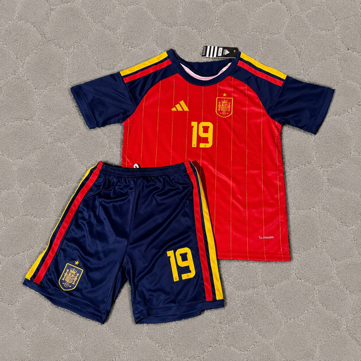 Lamine Yamal Spain 2026 World Cup Kids Football Jersey