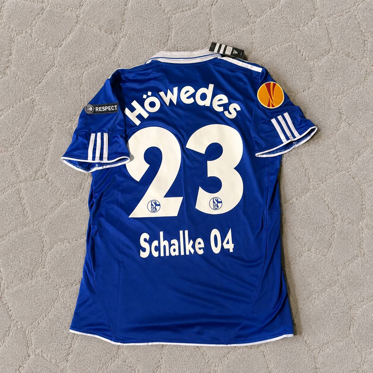 Benedikt Höwedes Schalke 04 2011/2012 Retro Fußballtrikot