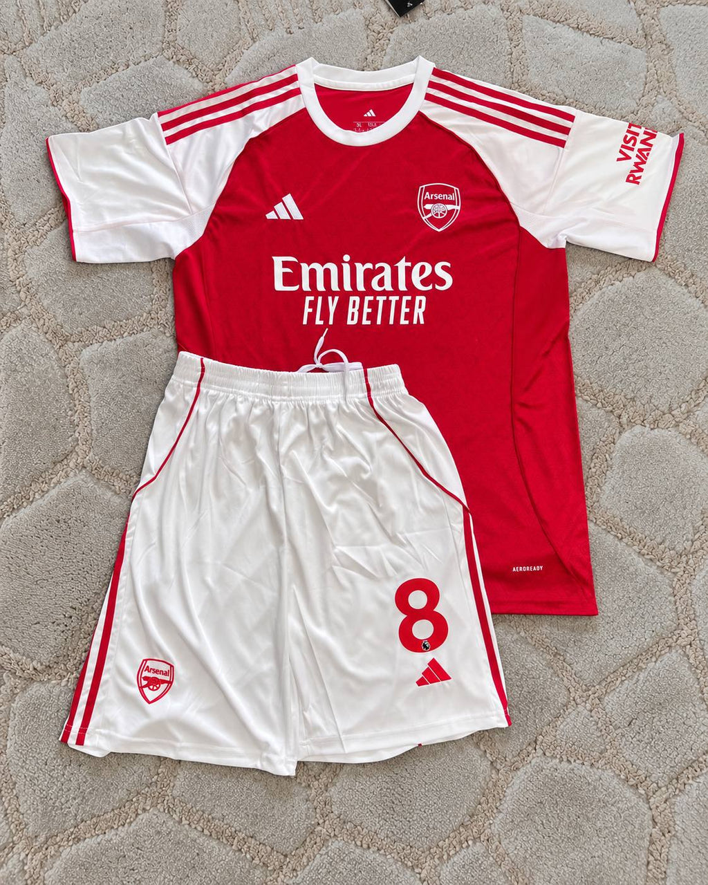 Martin Odegaard Arsenal home Kids New Season 2026 Jersey Kit 2