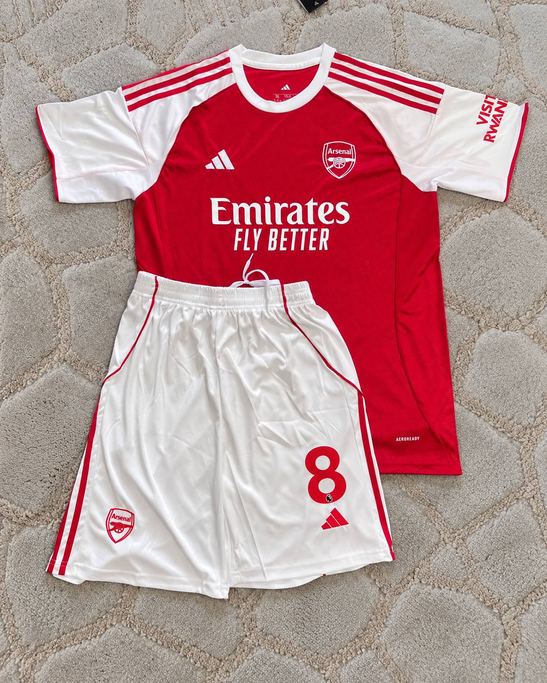 Martin Odegaard Arsenal home Kids New Season 2026 Jersey Kit 2