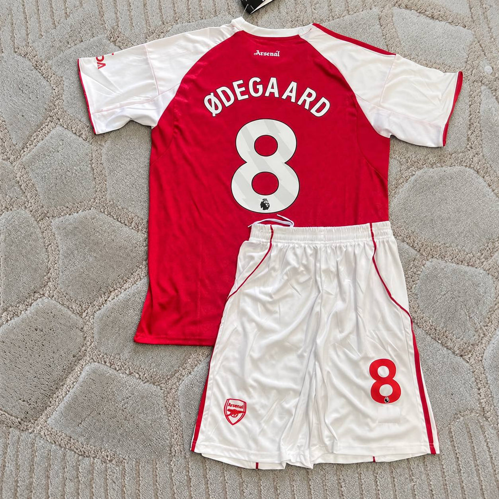 Martin Odegaard Arsenal home Kids New Season 2026 Jersey Kit 2
