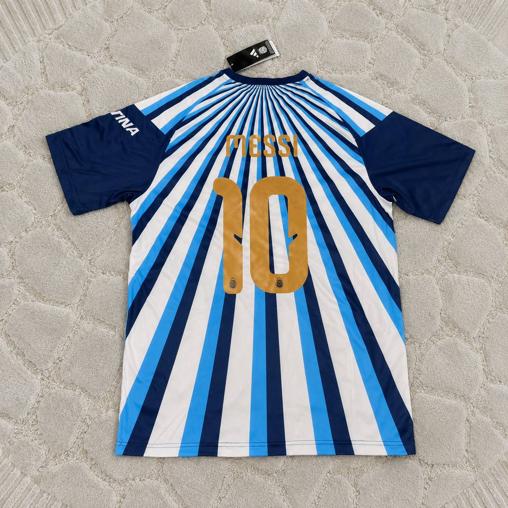 Lionel Messi #10 Argentina 2026 World Cup Warm Up Football Jersey