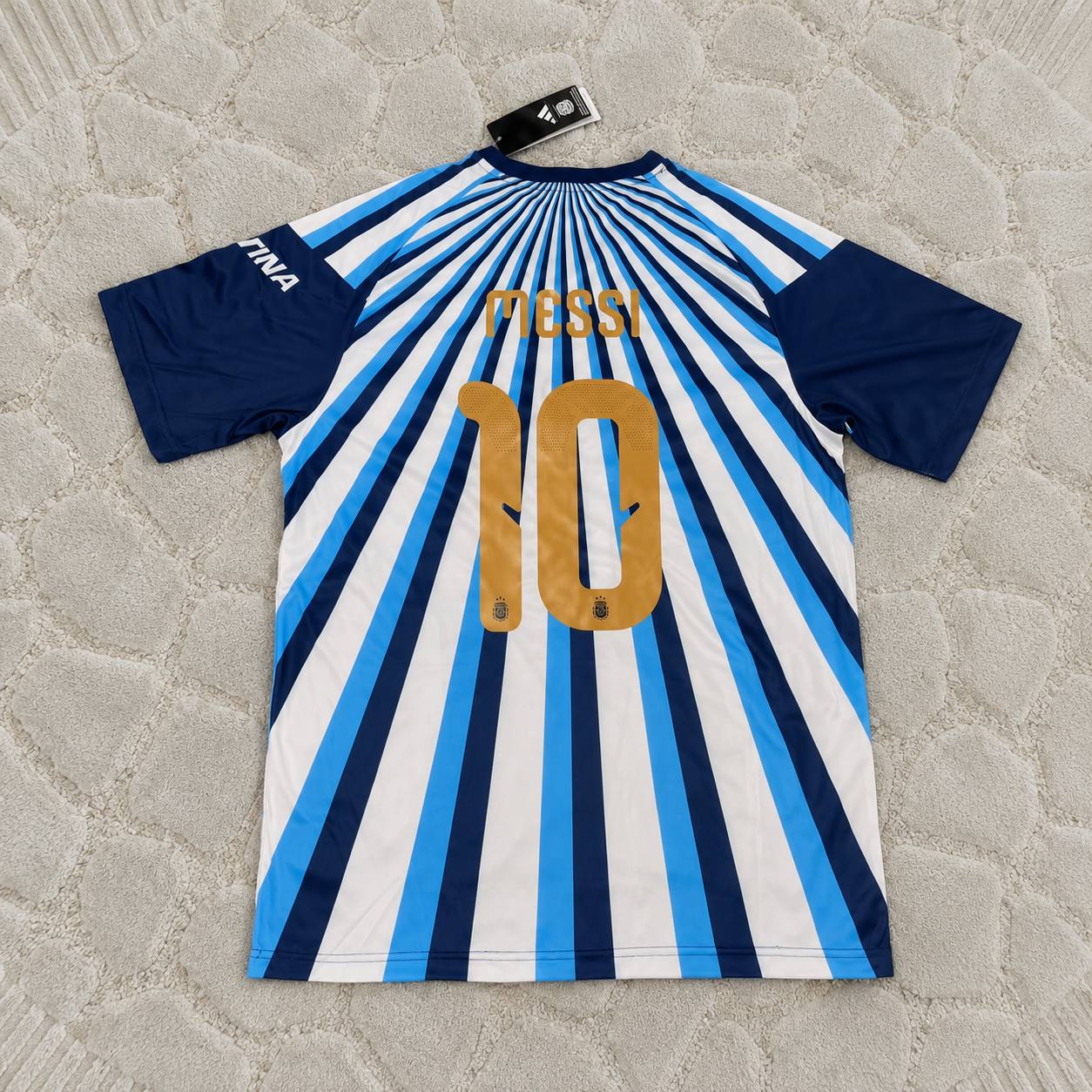 Lionel Messi #10 Argentina 2026 World Cup Warm Up Football Jersey