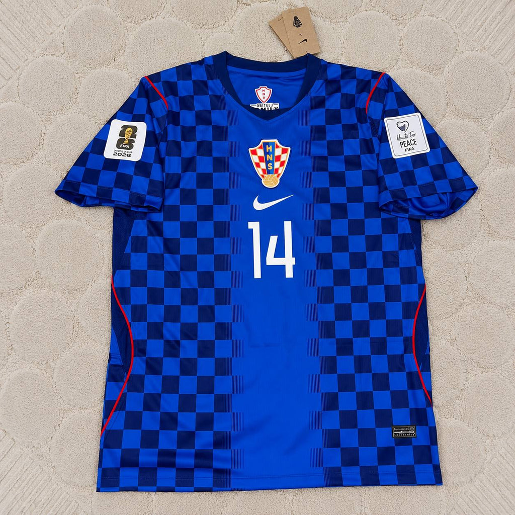 Ivan Perišić Croatia 2026 World Cup Home Blue Football Jersey