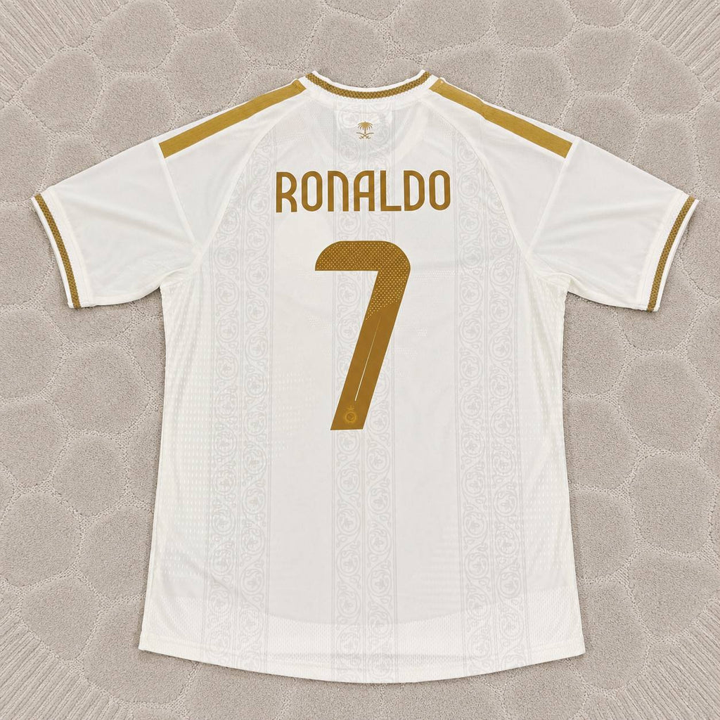 Cristiano Ronaldo Al Nassr New Season 2027 White Jersey Trikot Maillot