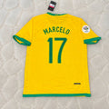 Marcelo #17 Brazil 2006 World Cup Jersey Trikot