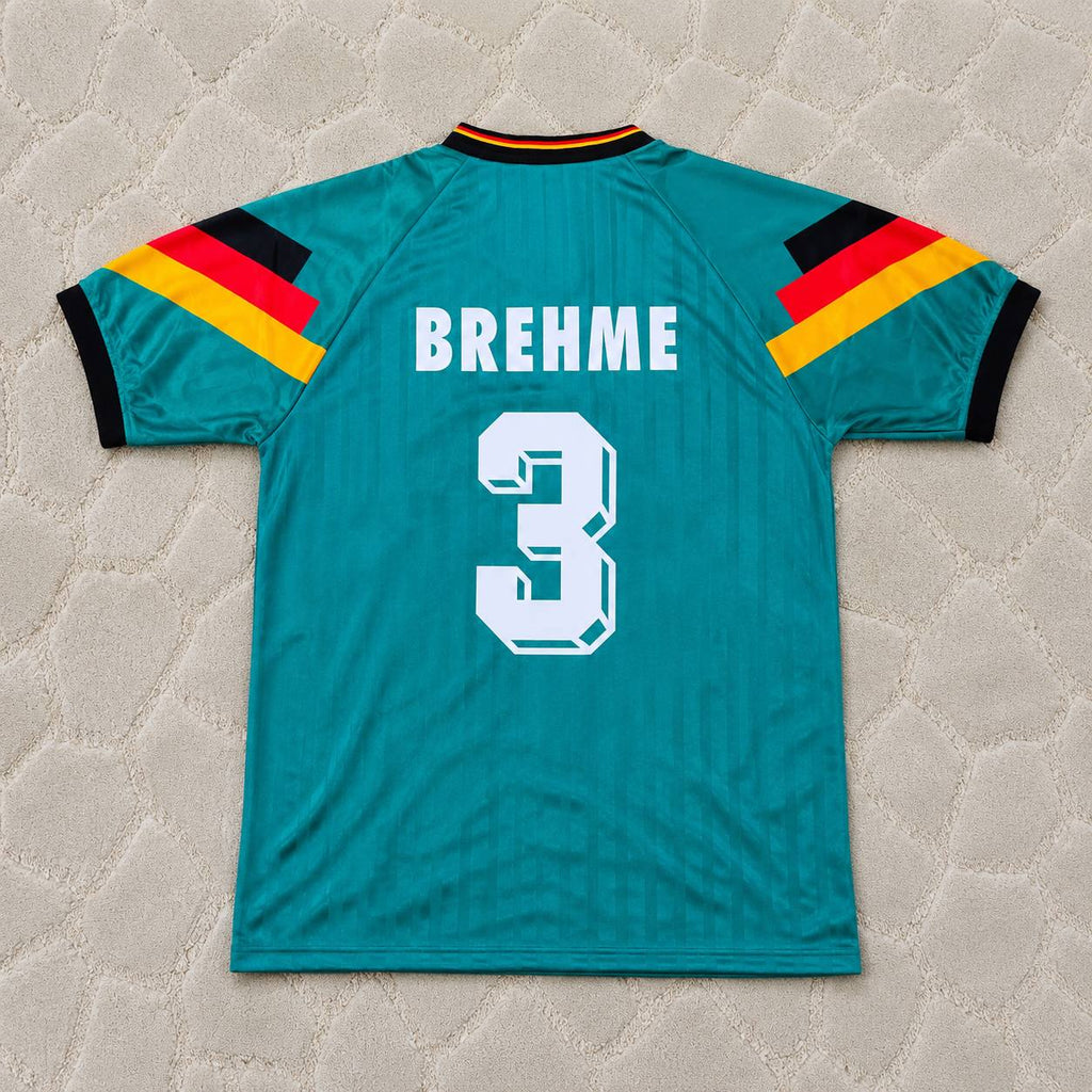 Andreas Brehme Germany Deutschland 1992 World Cup Football Jersey Trikot