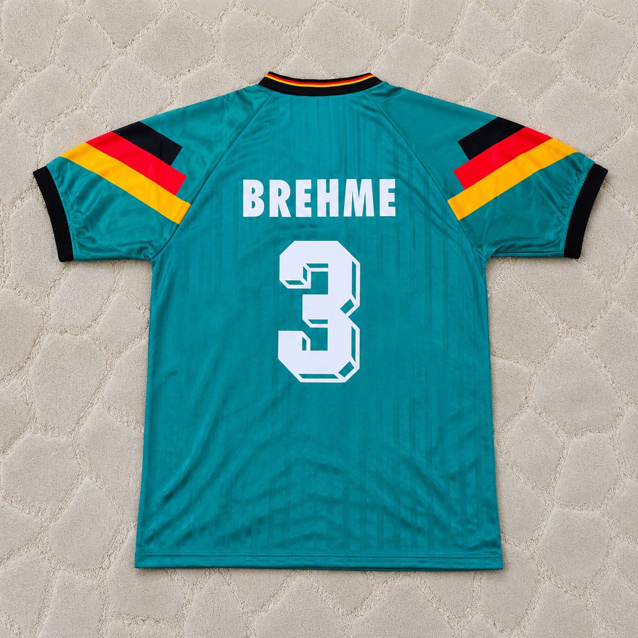 Andreas Brehme Germany Deutschland 1992 World Cup Football Jersey Trikot