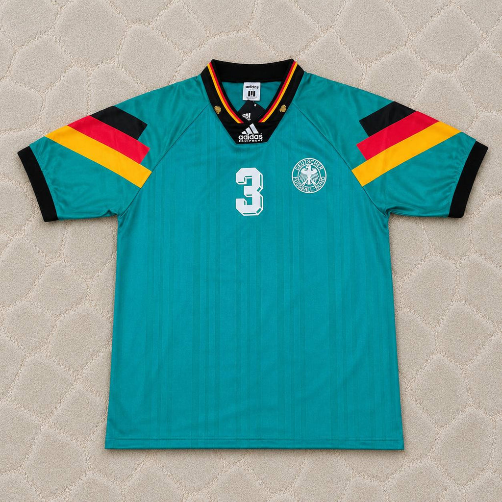 Andreas Brehme Germany Deutschland 1992 World Cup Football Jersey Trikot