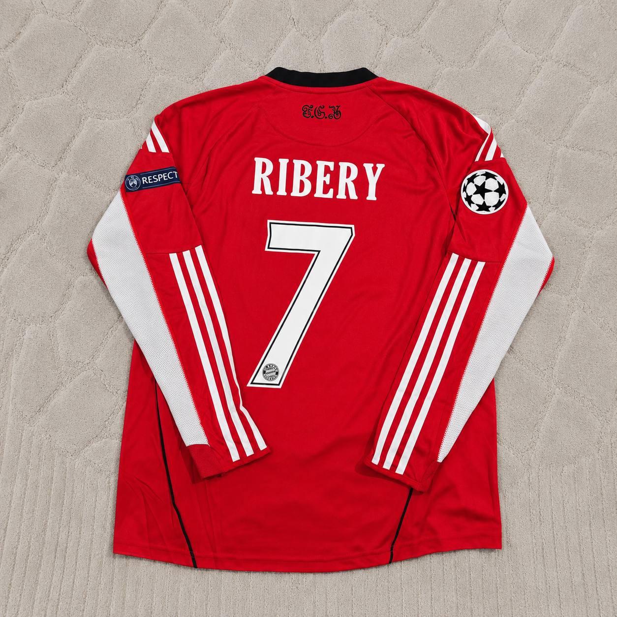 Franck Ribéry FC Bayern Munich 2010-2011 Long Sleeve Retro Football Jersey
