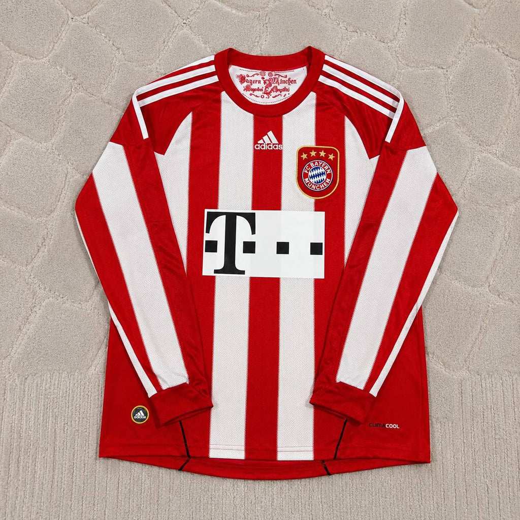 Franck Ribéry FC Bayern Munich 2010-2011 Long Sleeve Retro Football Jersey