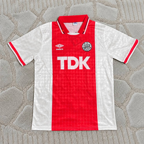 AFC Ajax Retro Home Football Shirt - Edgar Davids #8 Edition Jersey Kit