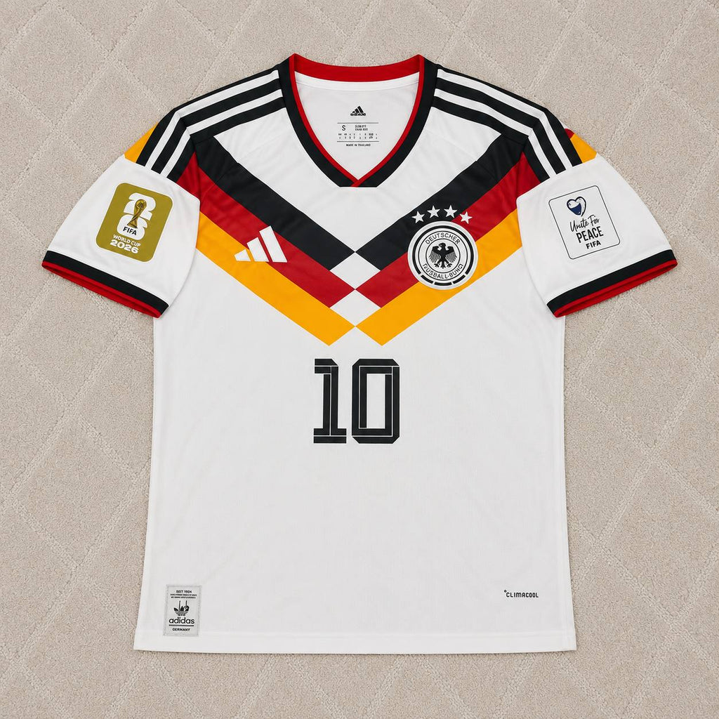 Antonio Rüdiger #2 Germany 2026 World Cup Home Football Jersey Kit